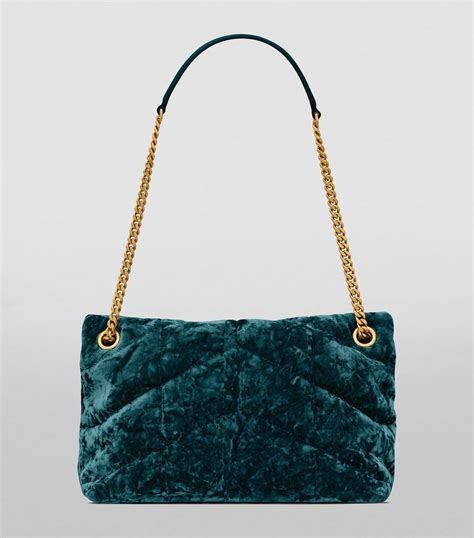 ysl velvet puffer bag|yves saint laurent puffer bag.